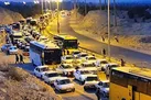 انسداد جاده ایلام به مهران | ترافیک سنگین در جاده‌های منتهی به مرزهای ۶گانه