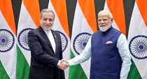 دیدار وزیر امور خارجه با نخست وزیر هند