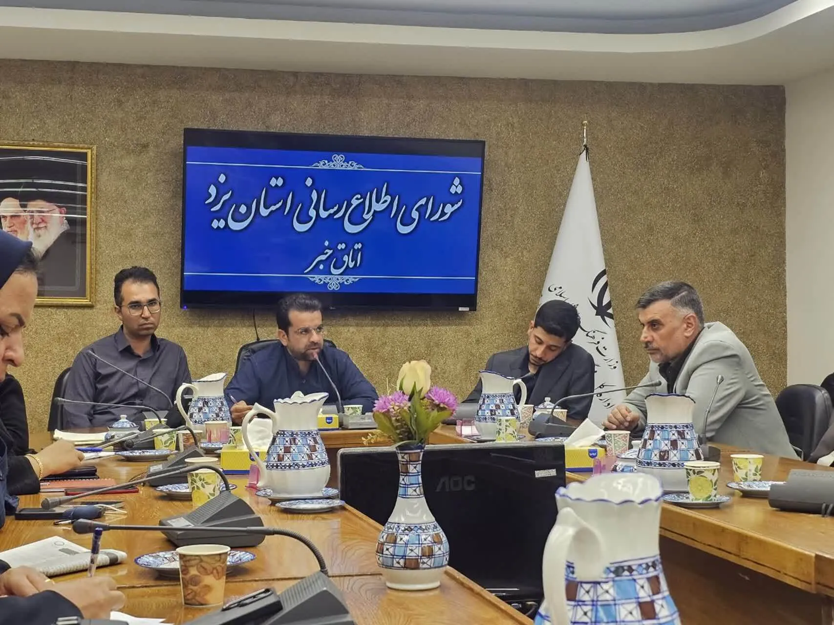 دراتاق خبر یزد 25 مدیر درحوزه زیر ساختی گزارش دادند