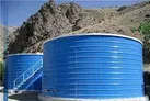 شستشوی مخزن ذخیره آب 4500 مترمکعبی شهر ایلام