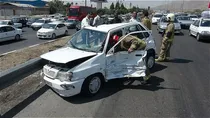 واژگونی پراید 111 با یک کشته 