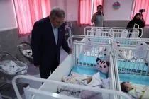 بازدید رئیس سازمان بهزیستی کشور از شیرخوارگاه امام علی (ع) کرج