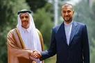 امیرعبداللهیان با نخست‌وزیر و وزیر خارجه قطر دیدار  کرد