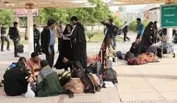 تردد بیش از ۱۷۰ هزار زائر از مرز بین‌المللی مهران