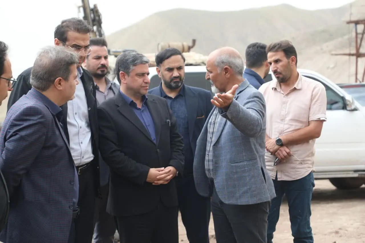 ارزیابی میدانی استاندار اردبیل از ادامه روند اجرایی پروژه راه‌آهن اردبیل – میانه