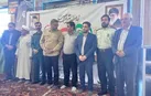 تجلیل از پیام آوران ایثار در نماز جمعه شهر عسگران تیران و کرون