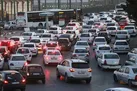 ترافیک سنگین در مسیر جنوب به شمال محور هراز / تردد پرحجم خودرو در آزادراه تهران-قزوین