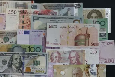 نرخ رسمی ۱۹ ارز کاهش یافت