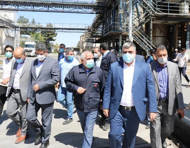 بازدید استاندار و رئیس سازمان صمت خراسان رضوی از ۳ واحد تولیدی و صنعتی