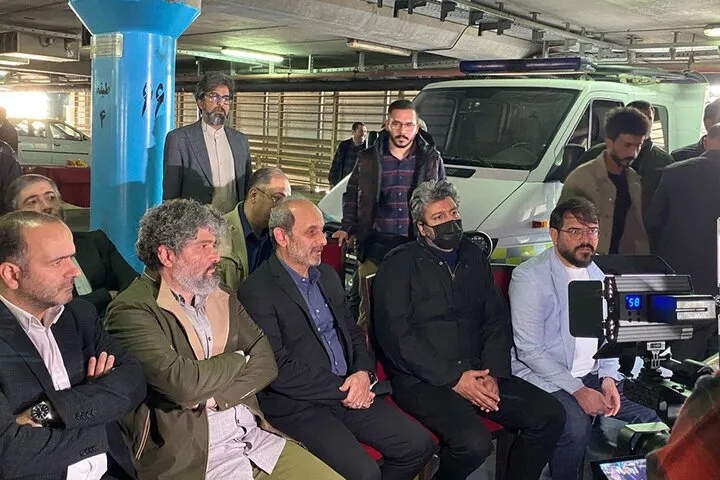 رئیس‌ صداوسیما، معاون سیما و مدیر سیمافیلم به پشت صحنه سریال «ترور» رفتند‌