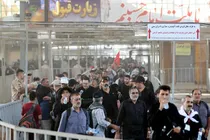 تردد بیش از ۷۶ هزار نفر از مرز بین‌المللی مهران
