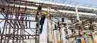اورهال پست برق ورودی فولاد اکسین