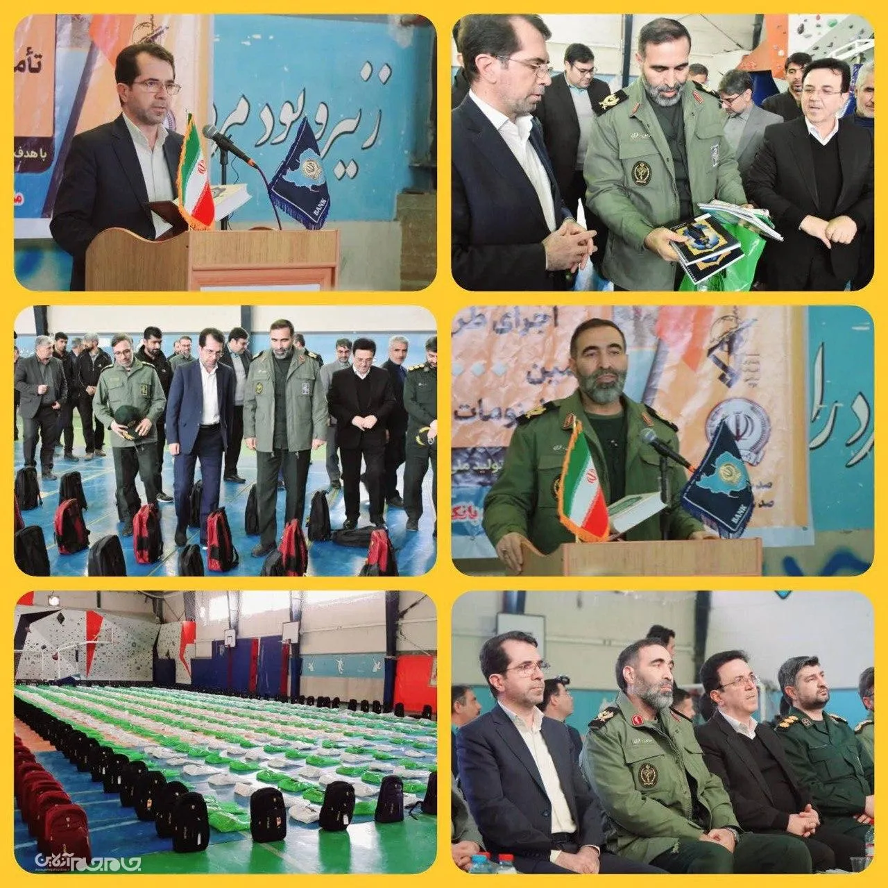 اهدای ۱۰۰۰ بسته لوازم التحریر به دانش‌آموزان کم برخوردار در خراسان شمالی