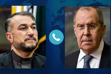 رایزنی وزرای خارجه ایران و روسیه درباره برجام و اوکراین