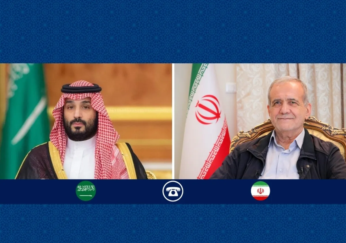 پزشکیان: آماده حل و فصل مسائل میان خود و آمریکا بر پایه چارچوب‌های بین‌المللی هستیم/ بن سلمان: امیدواریم مذاکرات میان ایران و آمریکا هر چه سریع‌تر آغاز و به نتیجه برسد