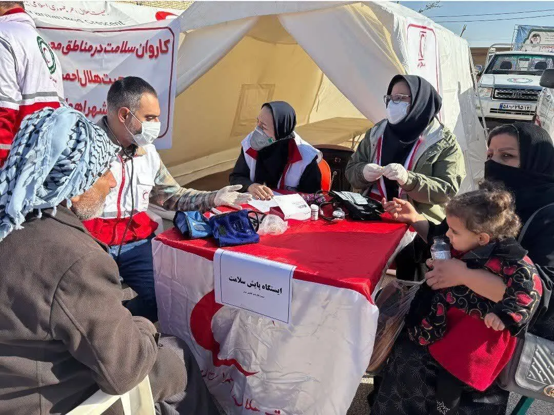 بهره‌مندی ۷۶۵ نفر در مناطق محروم از خدمات رایگان هلال‌احمر خوزستان