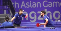 برنز تنیس روی میز دو نفره به برادران عالمیان رسید
