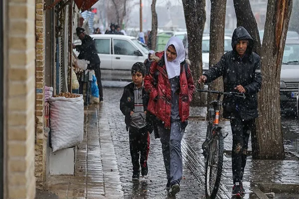 تداوم بارش برف و باران در کشور/ خلیج فارس مواج است