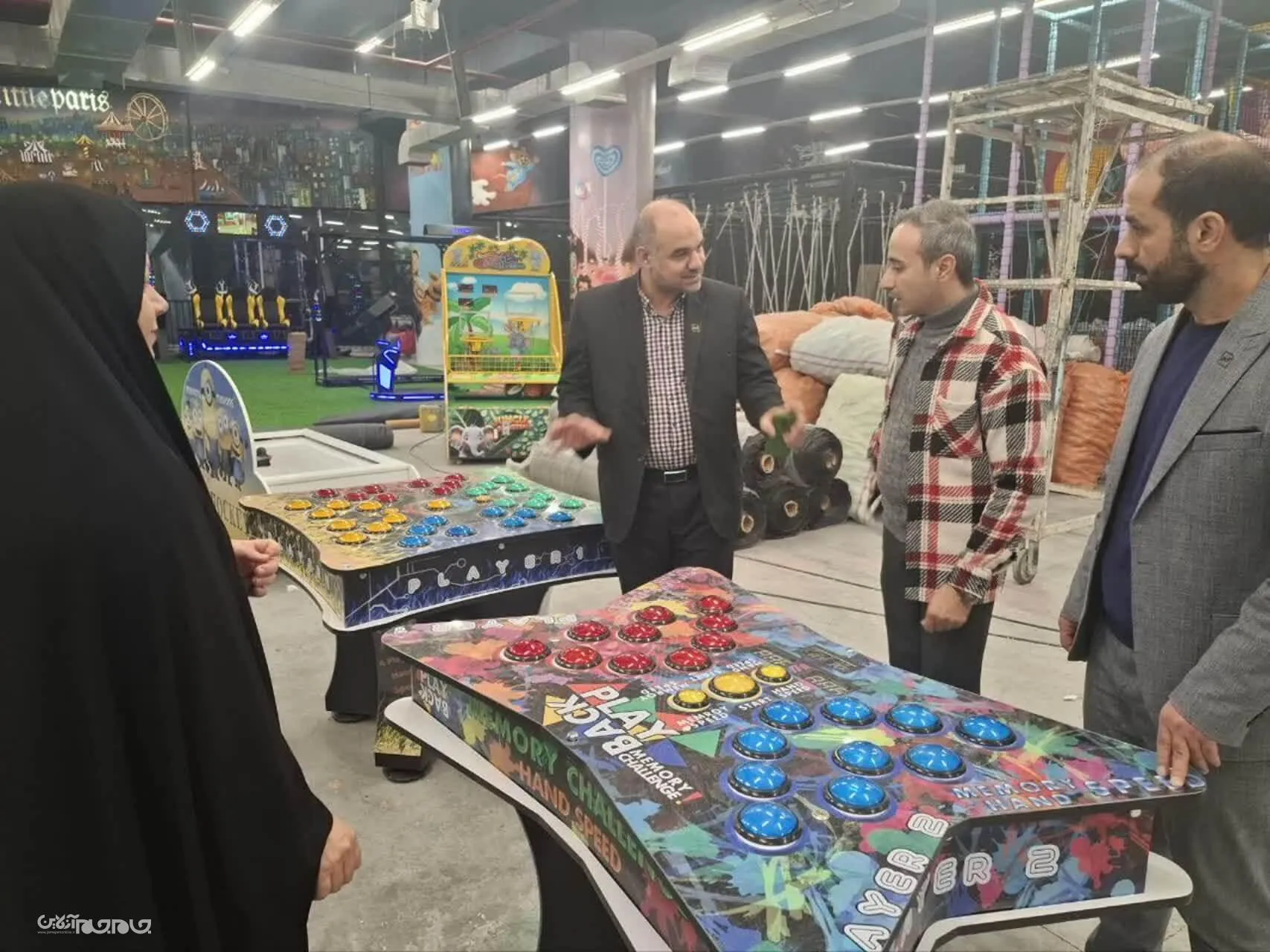 بازدید مدیرکل استاندارد خراسان شمالی از مجموعه شهربازی در حال ساخت هماگ بجنورد
