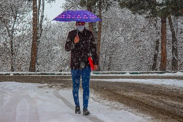 آغاز بارش برف و باران در ۱۱ استان از فردا/ هشدار وزش باد شدید و کاهش دما