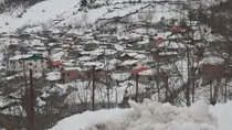 برف و باران در راه مازندران