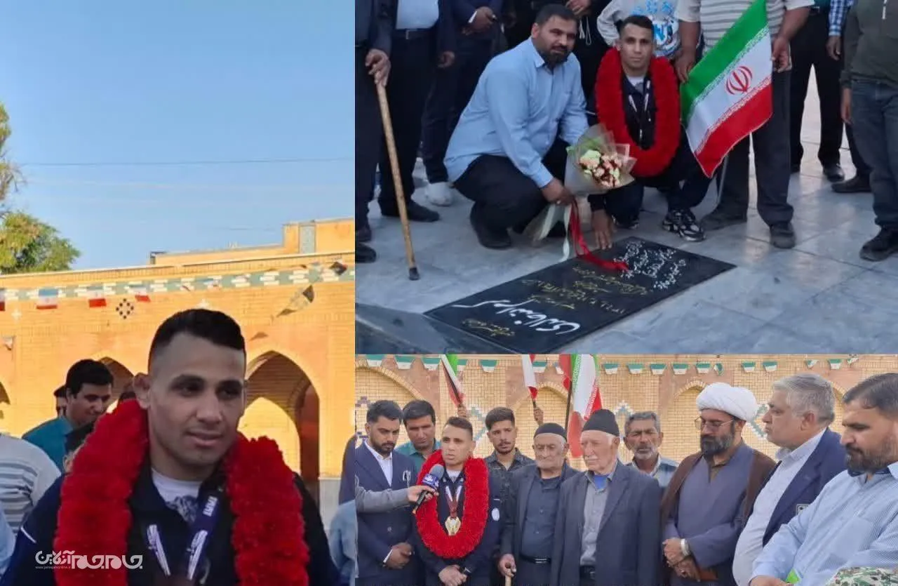قهرمان چهارمحال و بختیاری، پرچم ایران را در جهان به اهتزاز در آورد