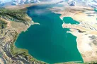 کاهش تراز آب دریای خزر نسبت به سال گذشته