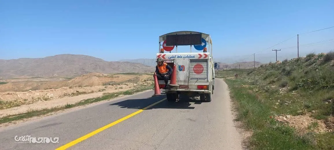 ۳۰۰ کیلومتر از محورهای خراسان شمالی خط کشی شد