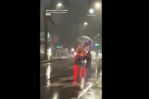 ببینید | طوفان توپ را با خود برد