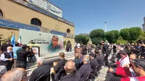 بدرقه پیکر زنده‌یاد بهروز رضوی به خانه ابدی