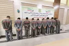 ۱۰مرد افغان پس از ورود غیرقانونی به ایران باند سرقت خشن تشکیل دادند +عکس