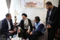 گزارش تصویری | بازدید مسئولان حج و زیارت و بعثه مقام معظم رهبری از هتل میزبان زائران ایرانی