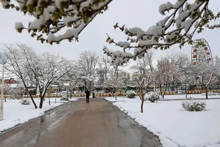 آسمان ایران برفی و بارانی می‌شود