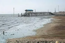 خطر بیابانی شدن سواحل دریای کاسپین با پس روی دریا