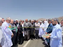به بهره‌برداری رسیدن  محور فنوج ـ تنگ سرحه