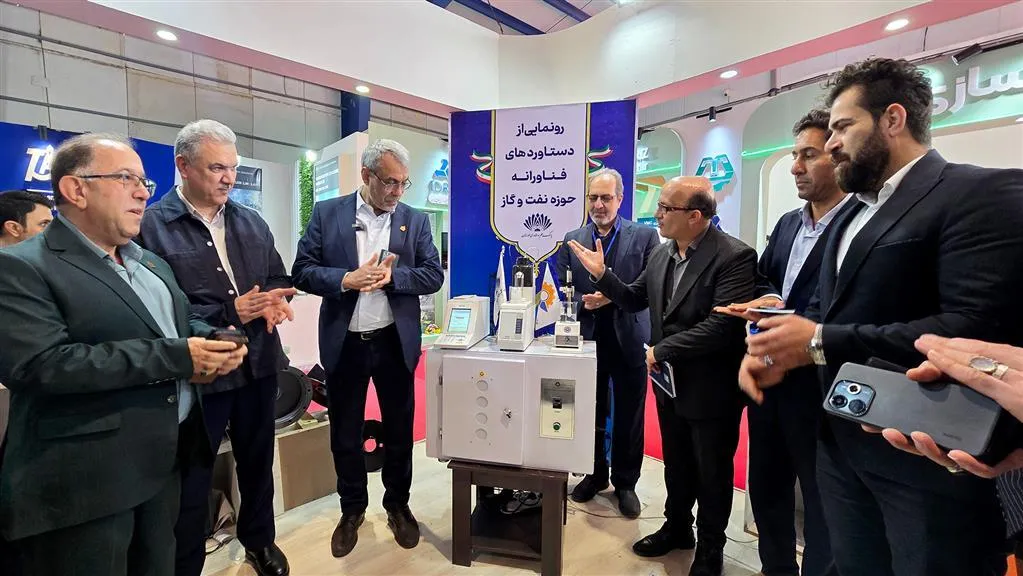 رونمایی نفت و گاز اروندان از دستگاه اندازه‌گیری سولفور موجود در نفت خام