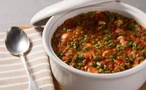 طرز تهیه خورش نخود فرنگی