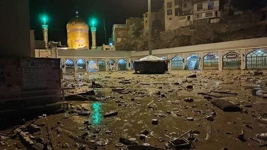 ببینید| چهارمین کشته در حادثه سیل امامزاده داوود