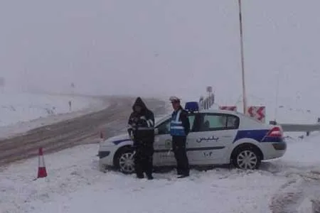 برف و باران در جاده‌های ۹ استان / ترافیک روان در سراسر کشور