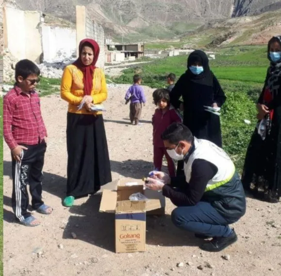 اعزام ‍ تیم بهداشتی و درمانی به رودبار کوهدشت