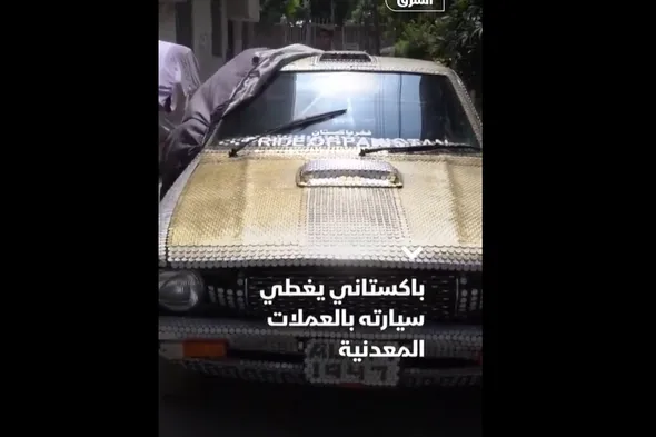 ببینید | خودروی پولکی!