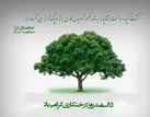 مراسم روز درختکاری به یاد شهدای ورزشکار