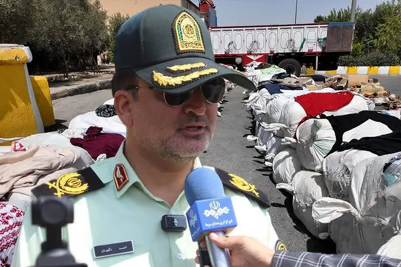 کاميون حامل 410 ميليارد ريال کالاي قاچاق توقيف شد