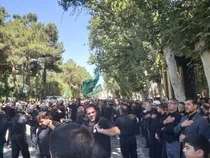 عزاداران ساوجی در سالروز رحلت نبی مکرم اسلام به سوگ نشستند