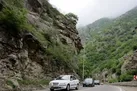 ترافیک پرحجم در جاده کرج - چالوس