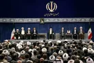آغاز مراسم تنفیذ حکم ریاست‌ جمهوری از سوی رهبر انقلاب