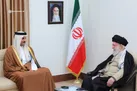 گزارش تصویری | امیر قطر با رهبر معظم انقلاب اسلامی دیدار کرد