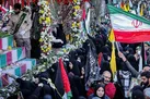 ۱۱۰ پیکر شهید گمنام روی دستان مردم تهران تشییع شدند