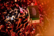پایان مراسم وداع با امام شهید امت در کربلای معلی