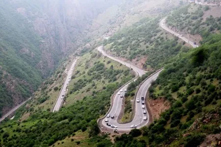 جاده چالوس در تعطیلات پیش رو یک طرفه می‌شود